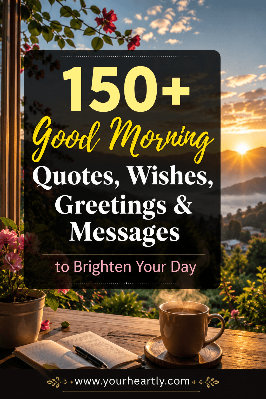 150+ Good Morning Quotes, Wishes, Greetings & Messages to Brighten Your Day