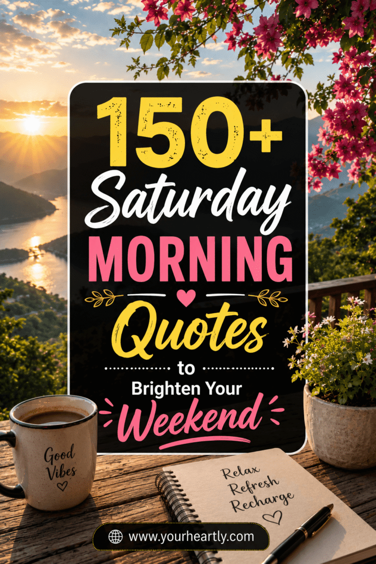 150+ Saturday Morning Quotes to Brighten Your Weekend