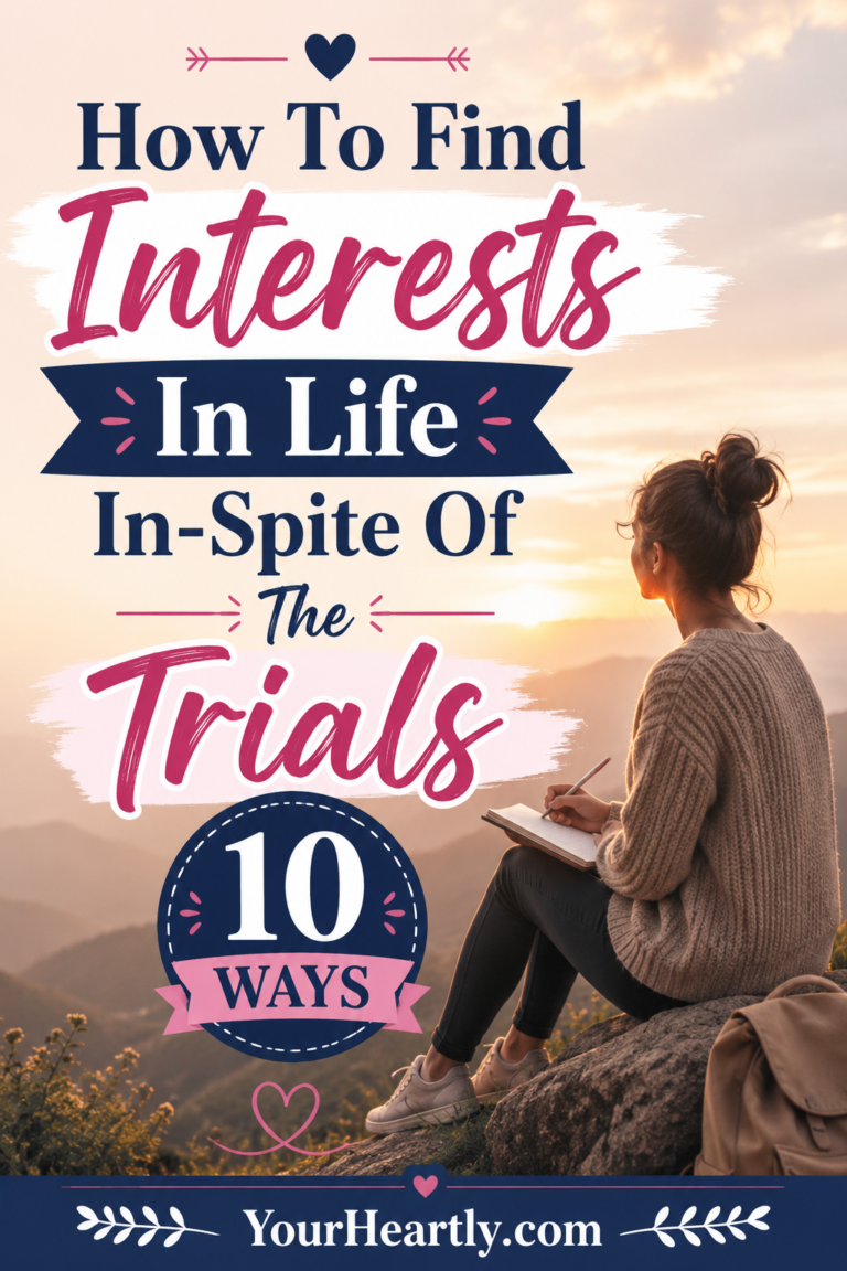 How To Find Interests In Life In-Spite Of The Trials – 10 Ways