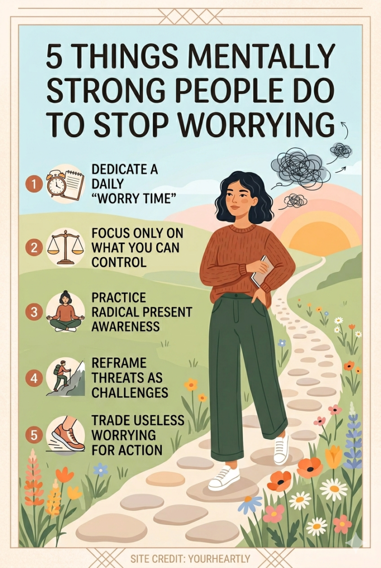 5 Things Mentally Strong People Do to Stop Worrying