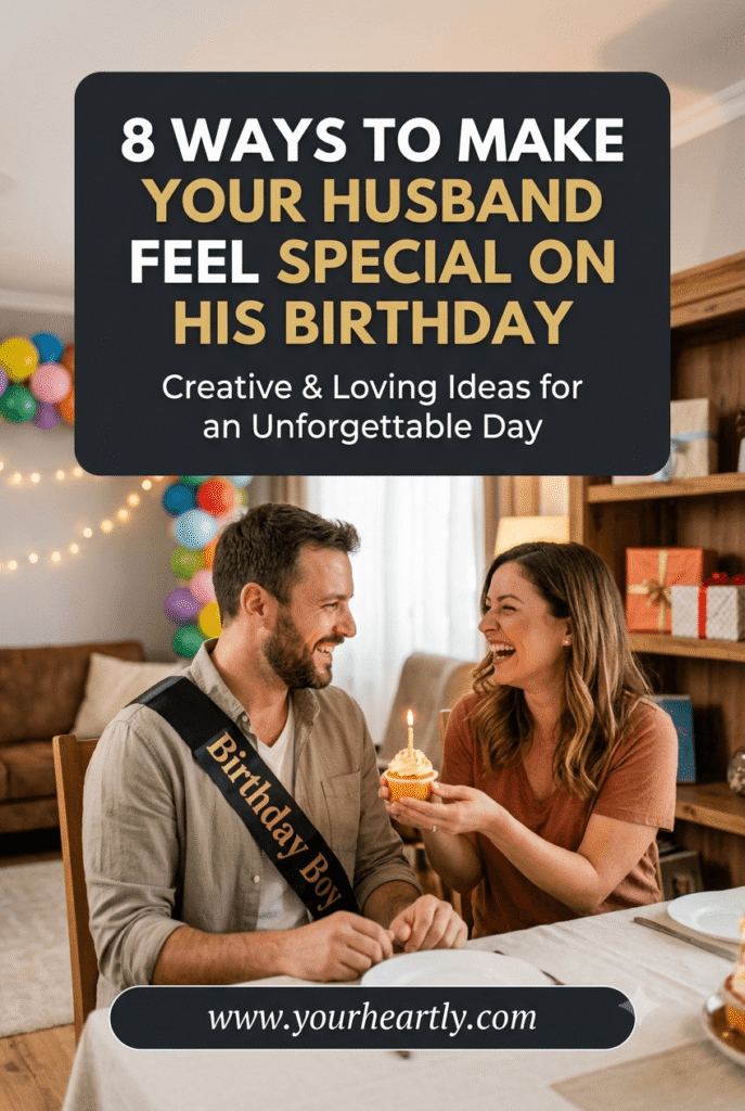 8 Ways To Make Your Husband Feel Special on His Birthday