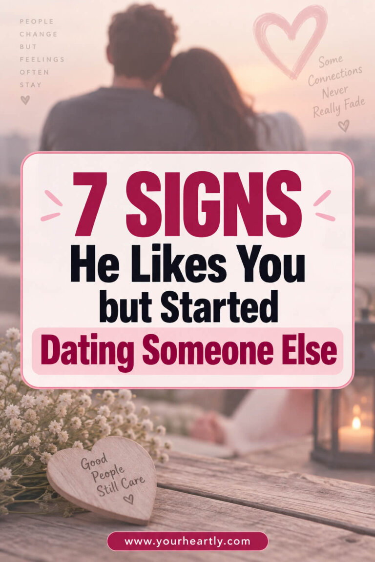 7 Signs He Likes You but Started Dating Someone Else